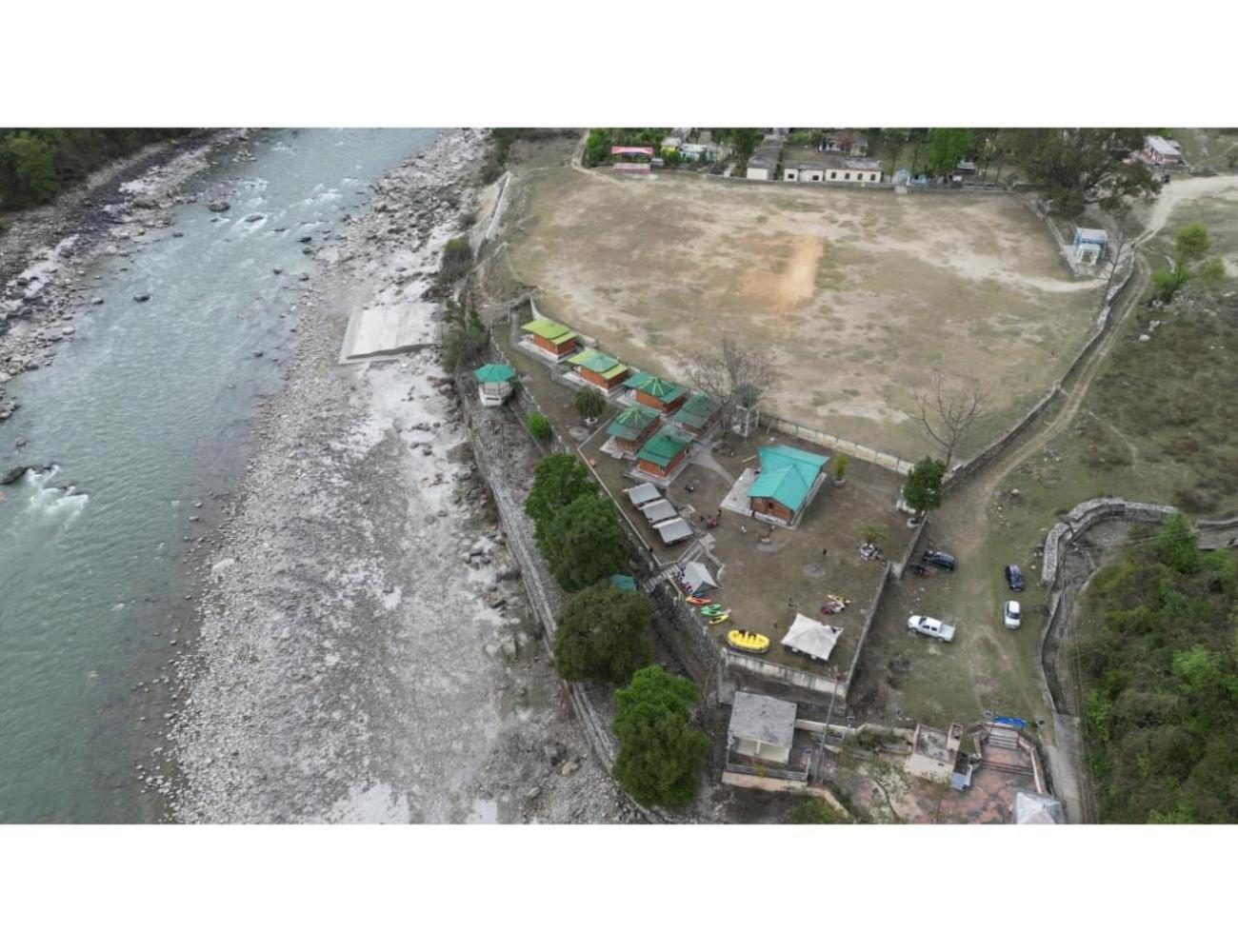 Alaknanda Adventure Resort And Rafting Camp Nandaprayag Exterior photo